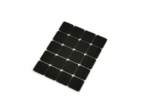 GEKO Samolepicí plstěné podložky pod nábytek - čtvercové - 20x20mm 20ks 