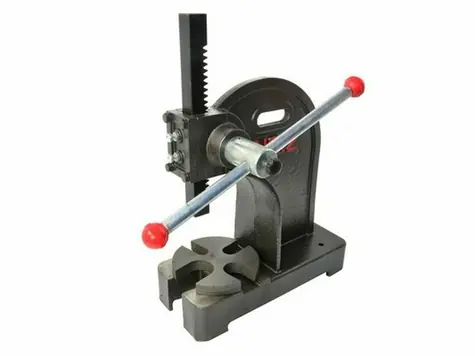 GEKO Stolní mechanický lis - upínací síla 2 tuny 