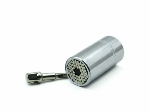 GEKO Univerzální nástrčná hlavice CrV 11-32mm + adaptér 