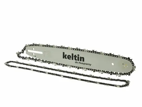 GEKO Vodící lišta pro řetězové pily a 2 řetězy 15