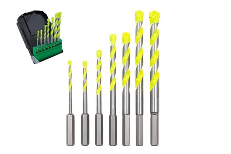 MediaShop Hammersmith Drill Bit Pro / 7-dílná sada vrtáků / 3-10mm