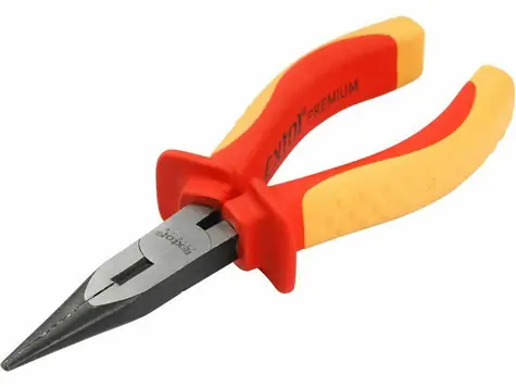 EXTOL-PREMIUM Kleště půlkulaté přímé 160mm / 1000V / VDE / CrV 