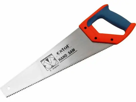 EXTOL-PREMIUM Pila ocaska 350mm / 9 zubů na 25mm / trojbroušené tvrzené zuby 
