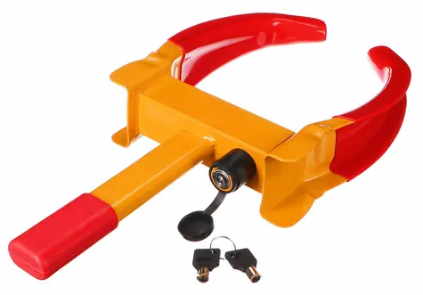 SIXTOL CAR TIRE LOCK Zámek/botička na auto 