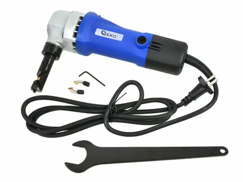 GEKO Elektrické nůžky na plech 500W / prostřihovačky 