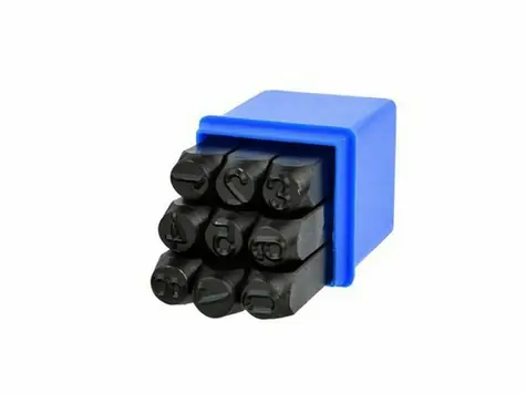 GEKO Razidla číselná 10 mm 9 ks 