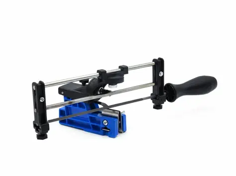 GEKO Ruční rámová ostřička na řetězy s vedením pilníku 