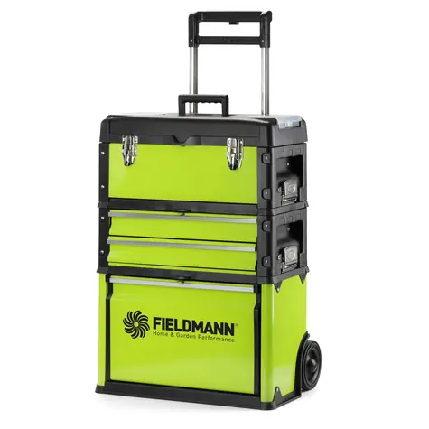 FIELDMANN FDN 4150 / Kovový box na nářadí / 520 x 320 x 721 mm