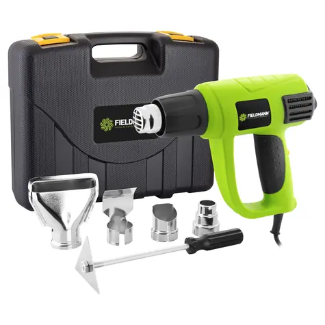 FIELDMANN FDHP 202001-E / Horkovzdušná pistole / 2000W / 50 - 450C a 60 - 600C 