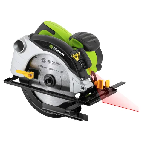FIELDMANN FDK 201302-E / Kotoučová pila+Laser / 1300W / 185 mm / 4 500 ot./min