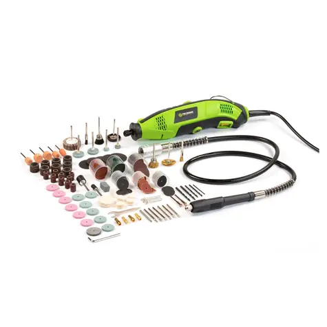 FIELDMANN FDMB 200171-E / Modelářská bruska / 175W / 10 000 – 35 000 ot/min / 3.2 mm / 210 ks příslušenství 