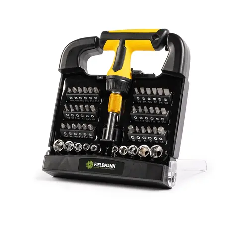 FIELDMANN FDS 1021-48R / T-šroubovák + bity 48 ks
