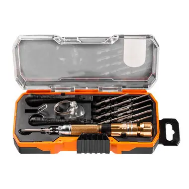 Poškozený obal - NEO TOOLS 06-108 / Sada nářadí / 10 bitů / pro smartphony