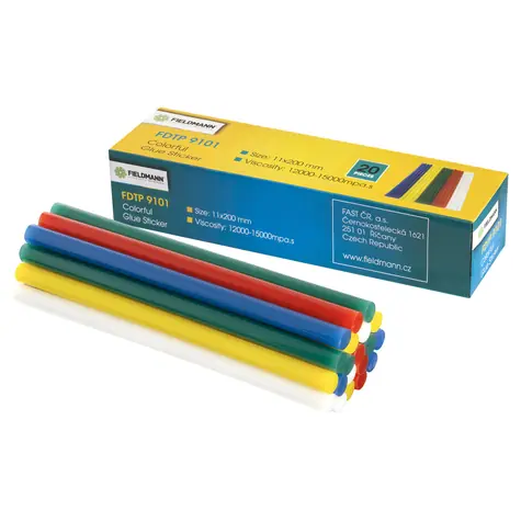 FIELDMANN FDTP 9101 / Tavné tyčinky barevné 11x200 mm 