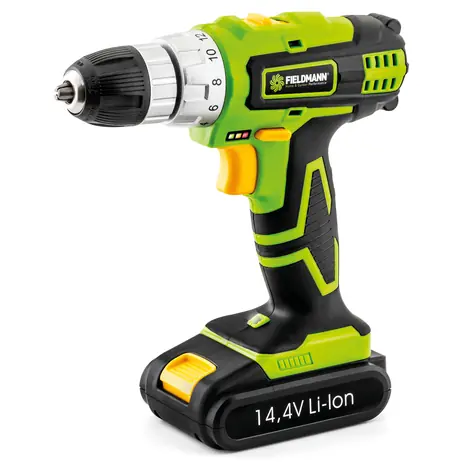 FIELDMANN FDV 10301-A / Aku vrtačka / Li-Ion / 14.4 V / 1500 mAh / 2 rychlosti / 30 Nm