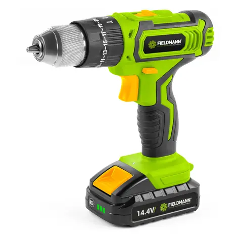 FIELDMANN FDV 10350-A / Aku vrtačka / Li-Ion / 14.4V / 1400 mAh / 13 mm / 25 Nm 