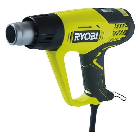 Ryobi EHG2000LCD / Horkovzdušná pistole / 200W / displej / teplota 50° - 650°C / množství vzduchu 250 l-min