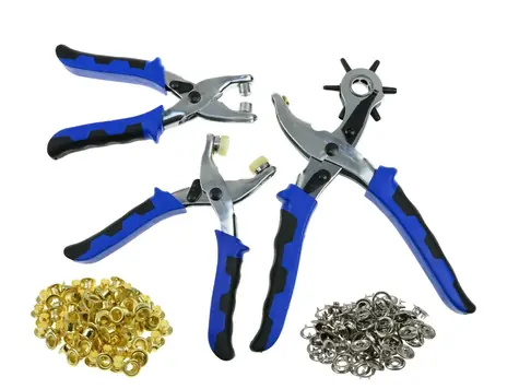 GEKO Sada na děrování kůže 