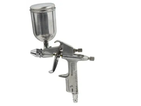 GEKO Stříkací pistole mini / hliníkový zásobník 125ml / 4bar 