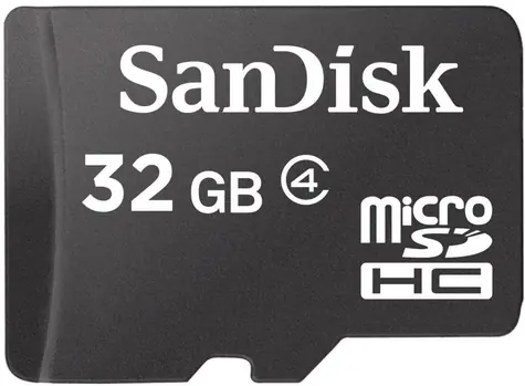 SanDisk micro SDHC karta 32GB bez adaptéru