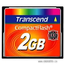 Transcend Compact Flash karta 133x 2GB