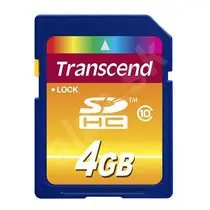 Transcend SDHC karta 4GB Class 10