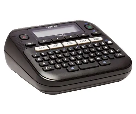 Brother PT-D210 / Tiskárna samolepicích štítků / podtržení / vertikální tisk / USB / 6x AAA