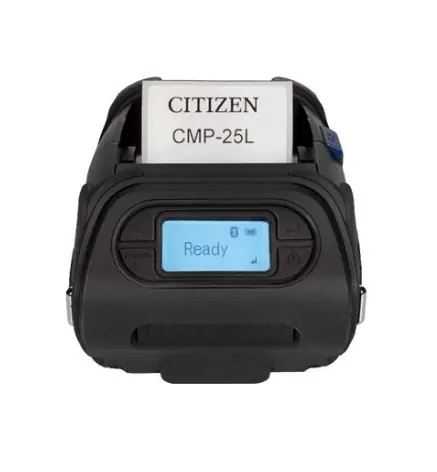 Citizen CMP-25L / mobilní / 58mm / Termotiskárna / 203dpi / USB / RS232 / BT / Displej