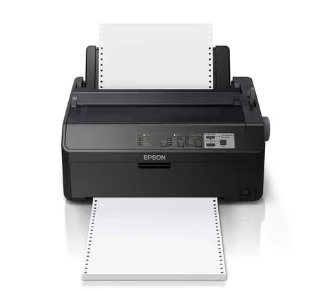 EPSON LQ-590II / jehličková / 24 jehel / A4 / 550 znaků za s / 1+6 kopii / LPT / USB 2.0