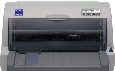 EPSON LQ-630 / jehličková / 24 jehliček / A4 / 80 slouců /  1+4 kopie / 360 x 180 dpi / USB 2.0
