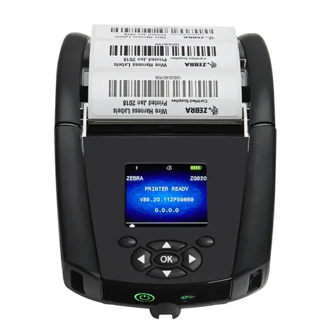 ZEBRA ZQ620 černá / mobilní / Termotiskárna / 203dpi / 3250mAh / BT