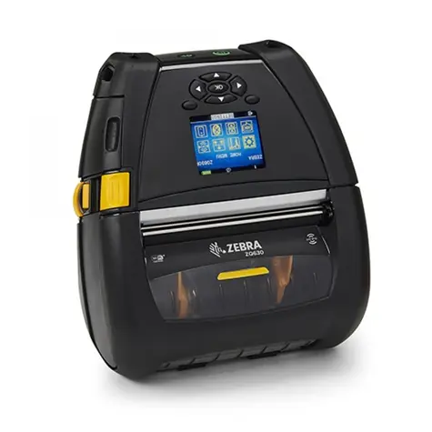 ZEBRA ZQ630 (ZQ63-RUWAE11-00) / DT / Mobilní termotiskárna / 203dpi / BT / Wi-Fi / RFID / 6800mAh / černá