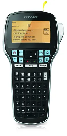 Dymo LabelManager 420P s kufříkem / Tiskárna samolepicích štítků / šíře pásky: 6 & 9 &12 &19mm