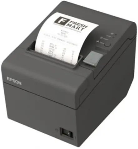 EPSON TM-T20III USB+RS-232 černá / Pokladní termotiskárna / USB / RS-232 / zdroj 