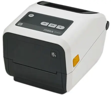 ZEBRA ZD420t Healthcare / Tiskárna štítků / TT / 203dpi / USB / BT / Wi-Fi / bílá