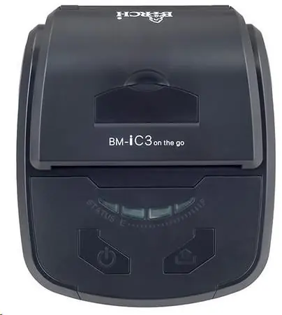 Birch BM-i03 černá / pokladní / 80mm / Mobilní termotiskárna / 203dpi / BT / USB / pouzdro 