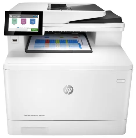 HP Color LaserJet Enterprise MFP M480f / barevná / laser / 27 ppm / A4 / 600x600 dpi / Duplex / ADF / FAX / USB / LAN