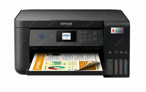 Epson EcoTank L4260 černá / Inkoustová multifunkce / A4 / 33ppm / 5760x1440dpi / tisk & skenování & kop. / Wi-Fi / PB&DI