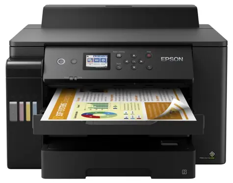 Epson EcoTank L11160 černá / Inkoustová tiskárna / A4 / 32ppm / 4800x1200dpi / tisk / Wi-Fi & USB & LAN