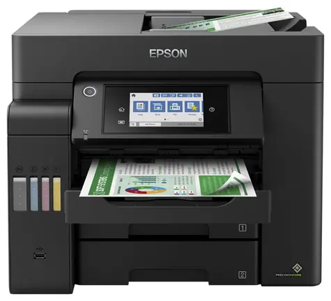 Epson EcoTank L6550 černá / Ink. multifunkce / A4 / 32ppm / 4800x2400dpi / tisk & sken. & kop. & fax / USB & Wi-Fi & LAN