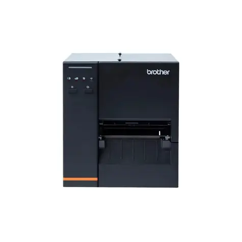 Brother TJ-4120TN / Tiskárna štítků / 300dpi / USB / RS232 / LAN / displej / řezačka