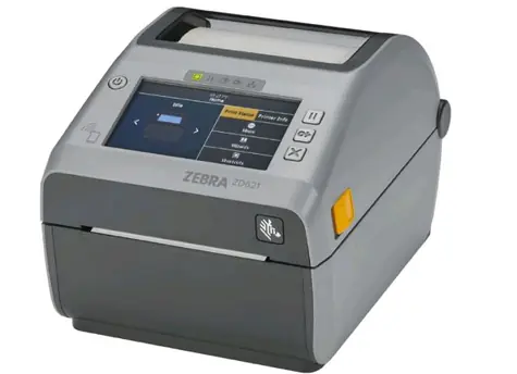 ZEBRA ZD621d 203dpi displej peeler šedá / DT / Tiskárna samolepicích štítků / 203dpi / USB+BTi+RS232+LAN