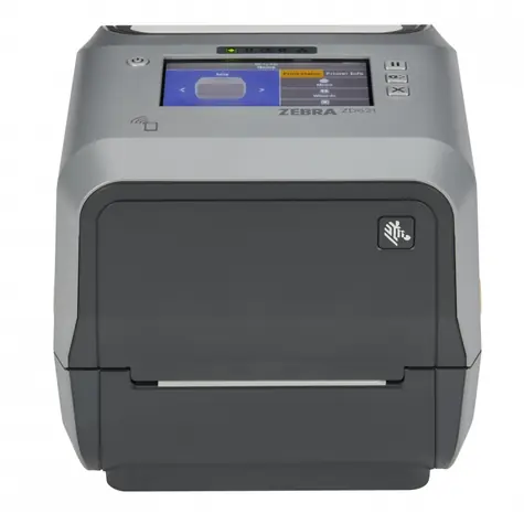ZEBRA ZD621t 203dpi displej šedá / TT / Tiskárna samolepicích štítků / 203dpi / USB+BT+RS232+LAN+Wi-Fi