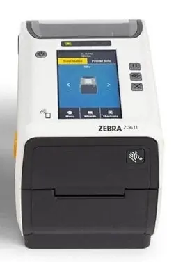 ZEBRA ZD611 TT 203dpi LAN displej bílá / TT / Tiskárna samolepicích štítků / 203dpi / USB & BT & LAN