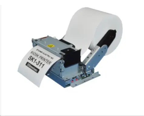 Star Sanei SK1-311SF4-Q-M-SP / kiosková termotiskárna / 58-80mm / 203dpi / USB / RS232 / řezačka