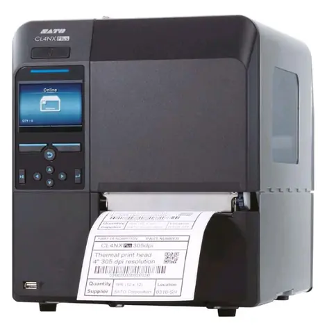 SATO CL4NX Plus Dispender EU / Tiskárna štítků / 203dpi / USB / RS232 / LAN