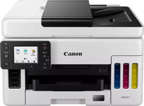 Canon MAXIFY GX6050 bílá / barevná inkoustová tiskárna / A4 / 600x1200 / WiFi / LAN / Duplex / USB