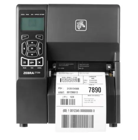 ZEBRA ZT231 DT (ZT23142-D0E000FZ) / 203dpi / USB / RS232 / LAN / Displ. / ZPLII