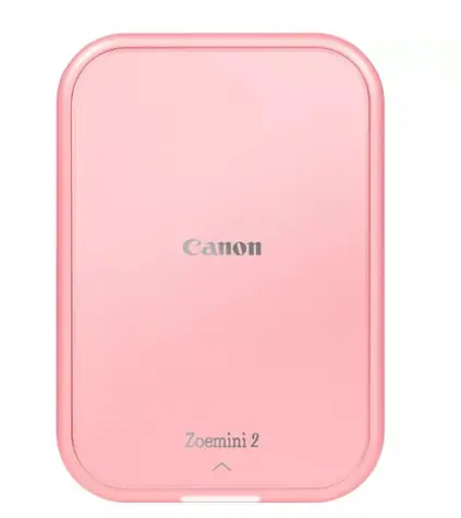 Canon Zoemini 2 růžově-zlatá + 30x papír Zink / Kompaktní fototiskárna / 313 x 500 dpi / BT 5.0