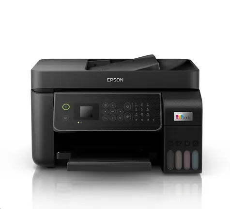EPSON EcoTank L5310 černá / Barevná inkoustová multifunkce / A4 / 33 ppm / 5760x1440dpi / USB / LAN / Wi-Fi